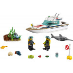 LEGO City potápačská jachta s potápačmi 